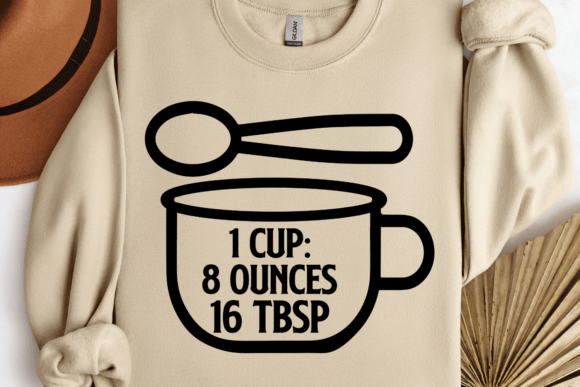 1 Cup 8 Ounces 16 Tbsp SVG Review