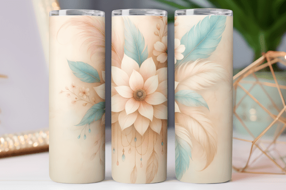 Boho Floral Tumbler Wrap 20oz Design Review