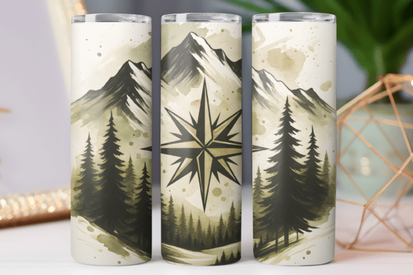 Camping Tumbler Wrap 20oz Skinny Png Art Review