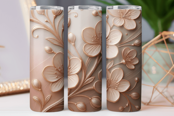 Cherry Blossom Floral Tumbler 20oz PNG Review
