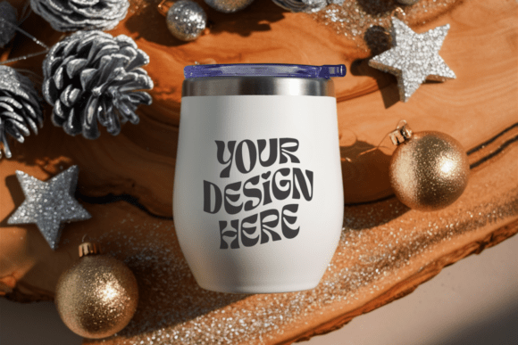 Christmas Wine Tumbler Mockup 8 Review