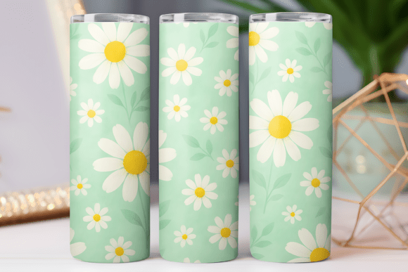 Daisy Retro Floral Tumbler Wrap Design Review