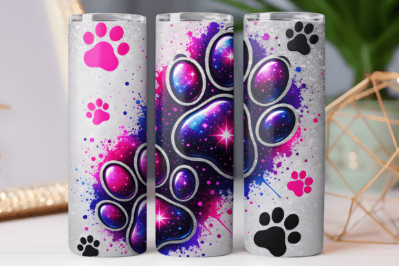 Dog Paw Tumbler Wrap 20oz Design Review