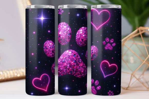Dog Paw Tumbler Wrap 20oz Design Review