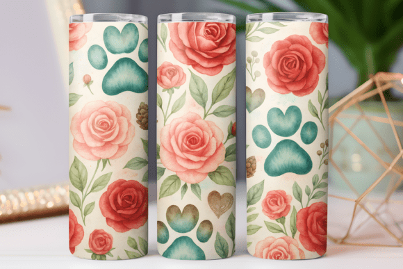 Dog Paw Tumbler Wrap 20oz Design Review