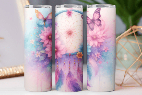Dreamcatcher Floral Tumbler Wrap Design Review