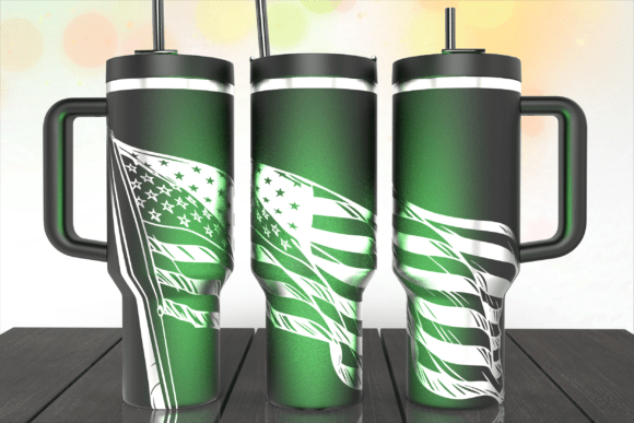 Engraving USA Flag for Tumbler Review