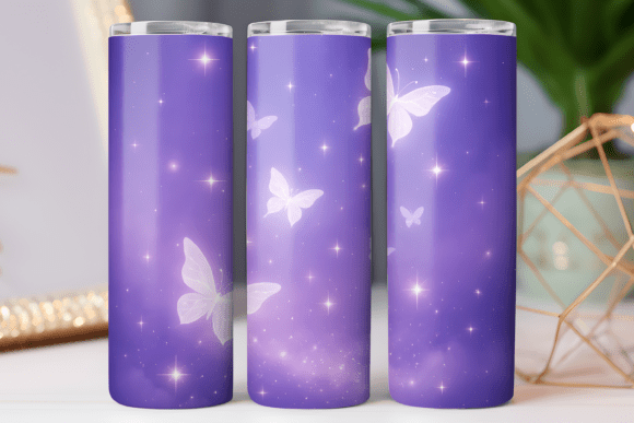 Glitter Marble Tumbler Wrap 20oz Skinny Review