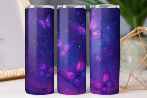 Glitter Marble Tumbler Wrap Design PNG Review