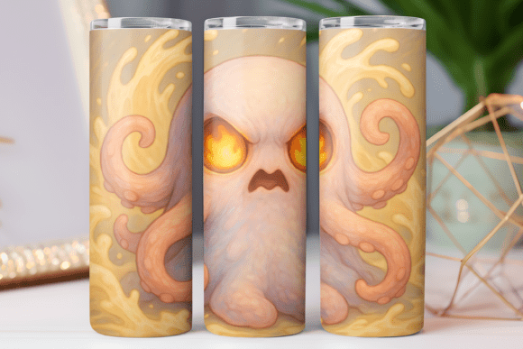 Kawaii Food Art Tumbler Design PNG Wrap Review