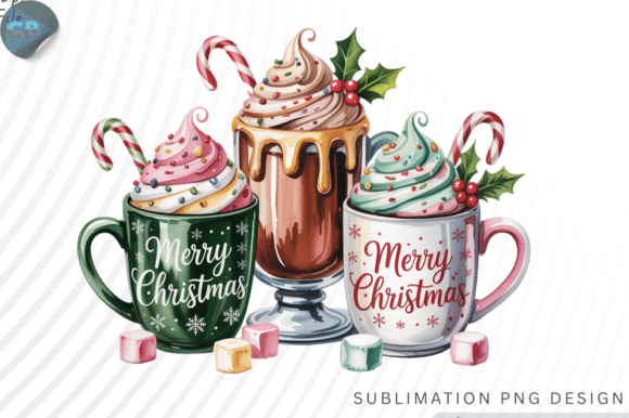Merry Christmas Coffee PNG Design Review