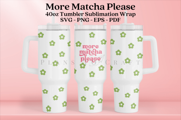 More Matcha Please Tumbler Wrap Review