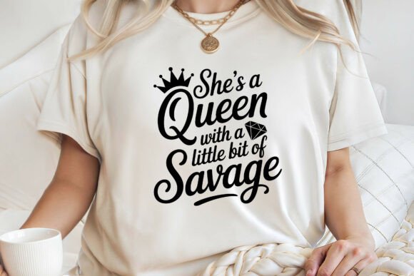 She's Queen with a Little Bit of Savage Embroidery Review