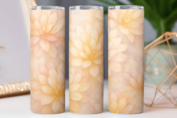 Stained Glass Art Tumbler Wrap PNG Review