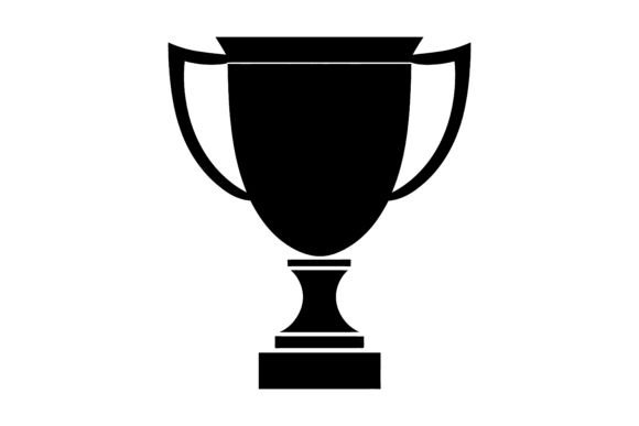 Trophy Cup Simple Minimal Black Svg Review