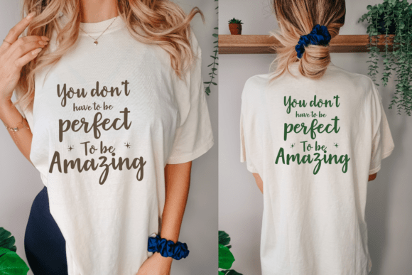 You Don t Have to Be Perfect, Self Love